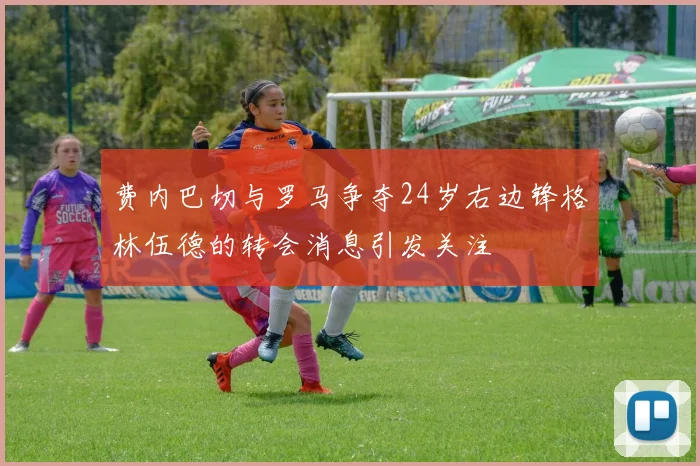 费内巴切与罗马争夺24岁右边锋格林伍德的转会消息引发关注